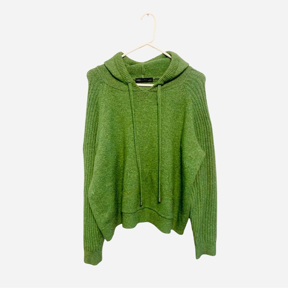 Woman’s M&S Collection Sage green super soft hoodie